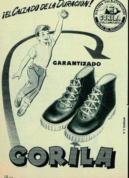 Antigua publicidad de Gorila.