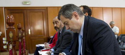 Acusado en el 'caso Rilco', durante el juicio que se celebra en Cádiz.