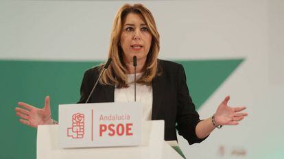 La presidenta de la Junta de Andaluc&iacute;a, Susana D&iacute;az.