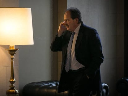 Xavier Crespo al Parlament, en una imatge d&#039;arxiu. 