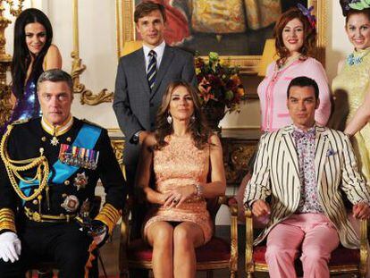 Imagen promocional de la serie &quot;The Royals&quot;.