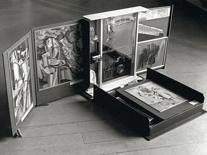 &#039;Bo&icirc;te-en-valise&#039; (1935-1940) de Marcel Duchamp.