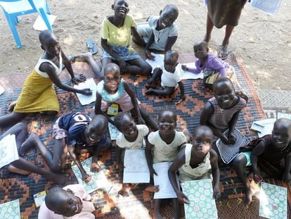 Confident Children out of Conflict (CCC) de Unicef en Juba, Sudán del Sur. 