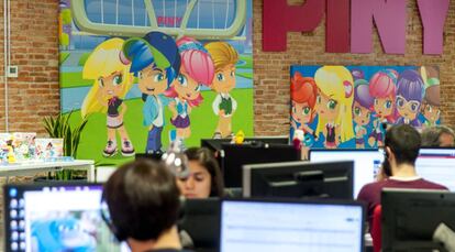 Estudio de animación de Ánima Kitchent en Madrid.