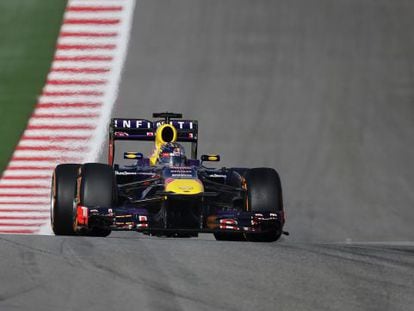 Vettel rueda en Austin.