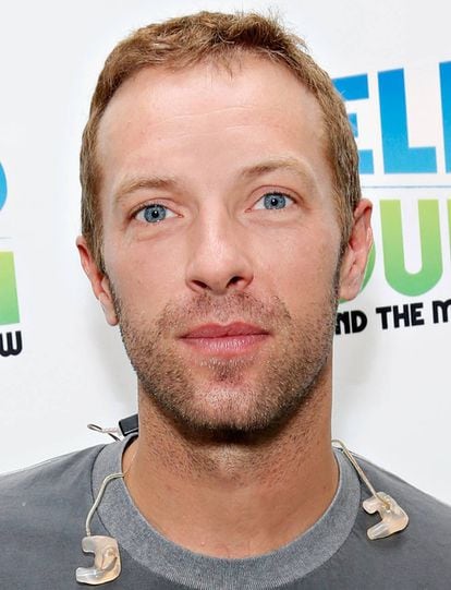 Chris Martin, cantante de Coldplay.