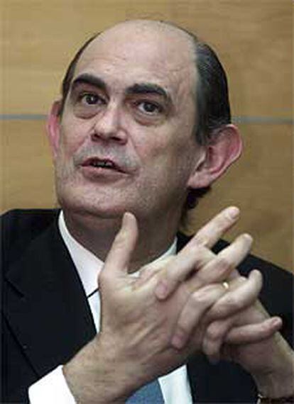 Ignacio Astarloa, durante la entrevista.