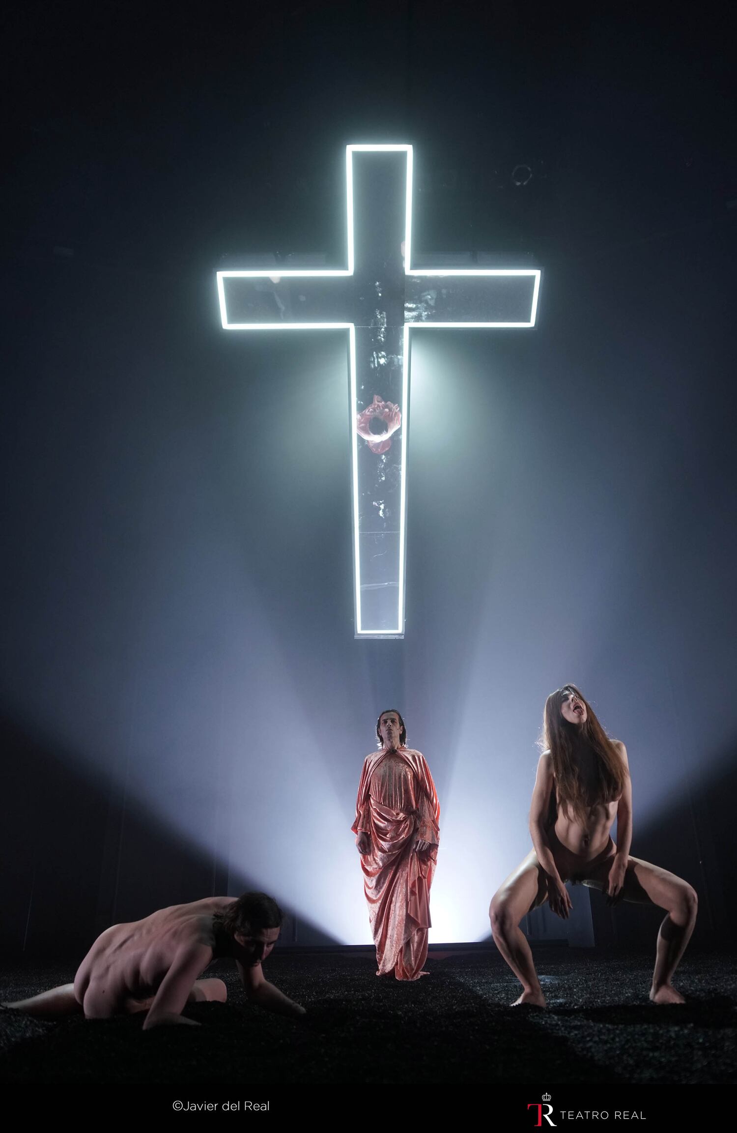 Una de las partes de 'Marie', la coproducción del Teatro Real y Teatro La Abadía en Madrid. JAVIER DEL REAL / TEATRO REAL
