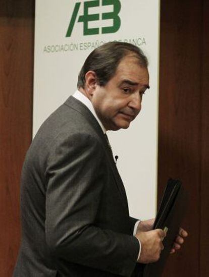 El secretario general de la AEB, Pedro Pablo Villasante