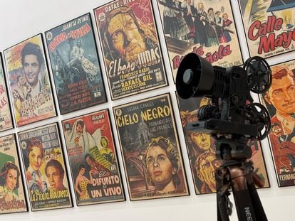 Muestra dedicada al cine español en el Museo de Arte de la Diputación (MAD) de Antequera, inaugurada en febrero de 2022.
