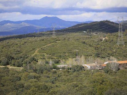 Construcciones en la finca Dehesa Vieja de Torrelaguna.