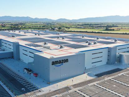 Nuevo centro logístico de Amazon en El Far de l'Empordà (Girona).
AMAZON
17/04/2023