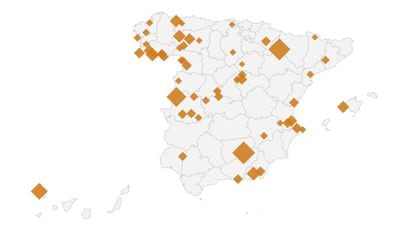 MAPA INTERACTIVO: Los mayores incendios forestales en España en los últimos años