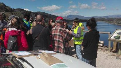 Excursión junto al río Henares durante el Geolodía de 2017.