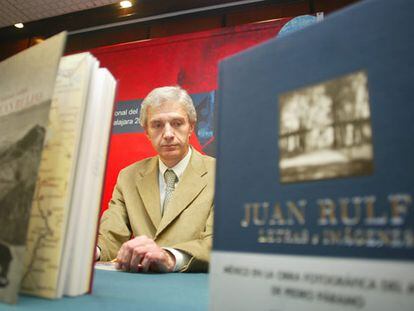 Juan Francisco Rulfo, hijo de Juan Rulfo, en la Feria del Libro de Guadalajara.