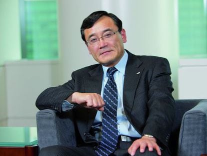 Masami Yamamoto, presidente de Fujitsu.