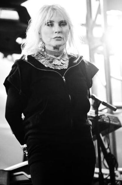 Debbie Harry, cantante de Blondie.