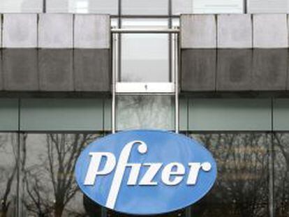 Sede de Pfizer en Bruselas.
