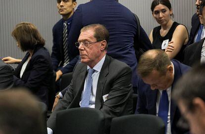 Primera sesión del juicio contra la excúpula de Banco de Valencia, entre ellos del ex consejero delegado Domingo Parra.