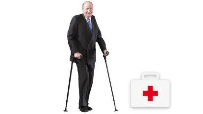 Las 16 intervenciones médicas del Rey Juan Carlos