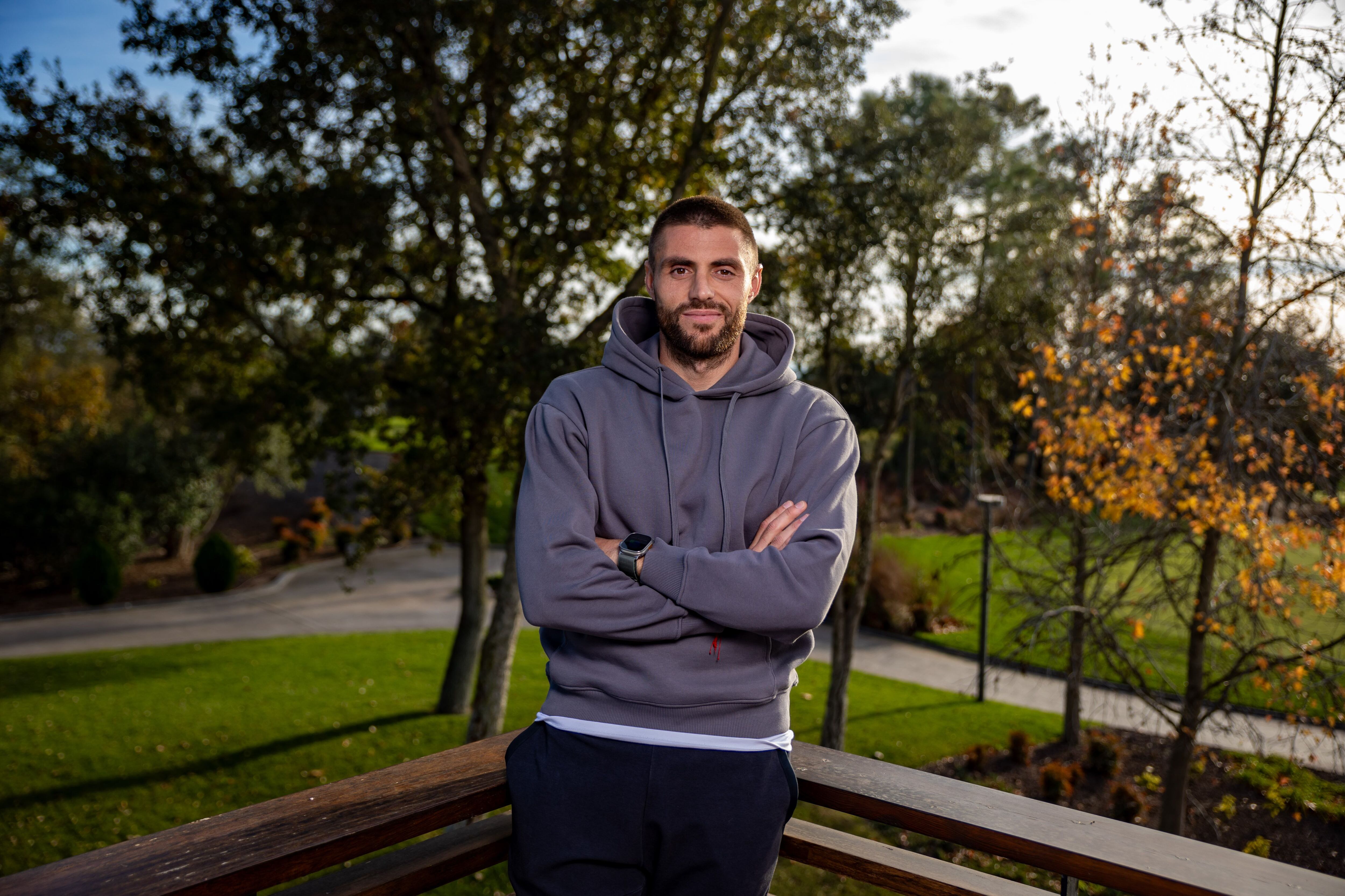 David López, en el PGA Catalunya.