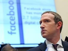 El fundador de Facebook, Mark Zuckerberg, el pasado miércoles en el Congreso de EE UU.