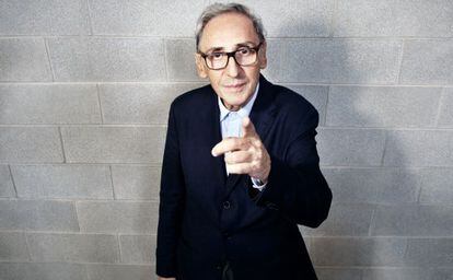 El compositor italiano Franco Battiato.