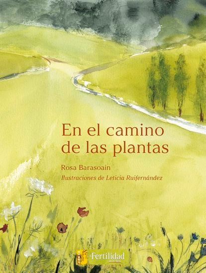 Portada del libro 'En el camino de las plantas', de Rosa Barasoain.