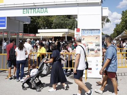 La 80ª edición de la Feria del Libro de Madrid celebrada del 10 al 16 de septiembre de 2021.