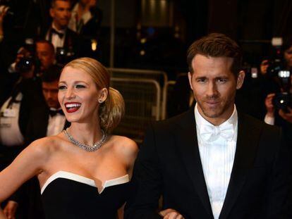 Blake Lively y Ryan Reynolds, en el festival de Cannes el pasado mayo.