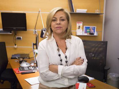 La eurodiputada socialista Elena Valenciano en una foto de archivo.