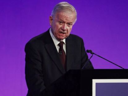 John Chilcot, responsable del informe sobre Irak.