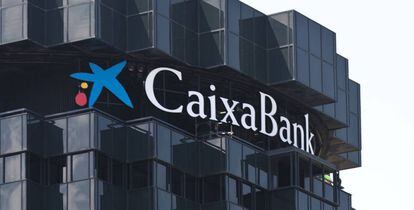 Sede central de CaixaBank en Barcelona.