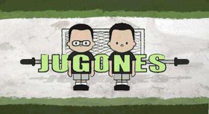 Logotipo del programa de estreno 'Jugones'.