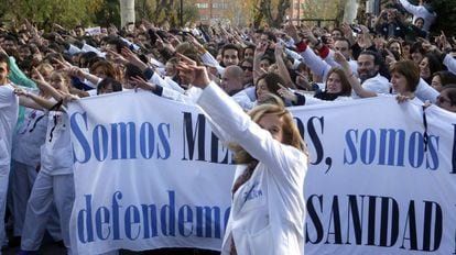 'Freedom' de Aretha Franklin ha sido la canción elegida por los profesionales sanitarios del 12 de Octubre para protestar por los recortes sanitarios madrileños