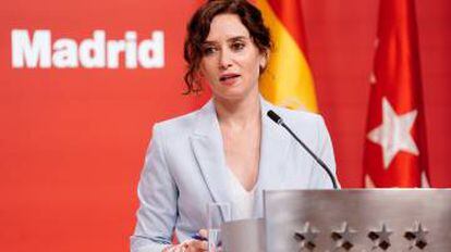 Isabel Díaz Ayuso, presidenta de la Comunidad de Madrid
 