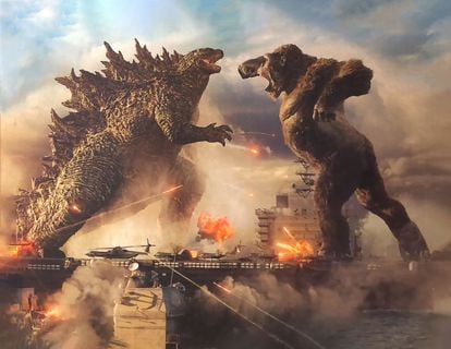 Una imagen de 'Godzilla vs. Kong', que se estrena en 2021.