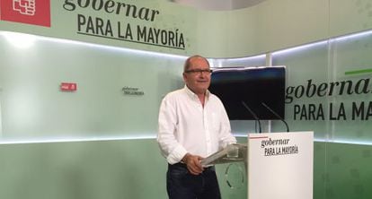 Juan Cornejo, secretario de Organizaci&oacute;n del PSOE andaluz.