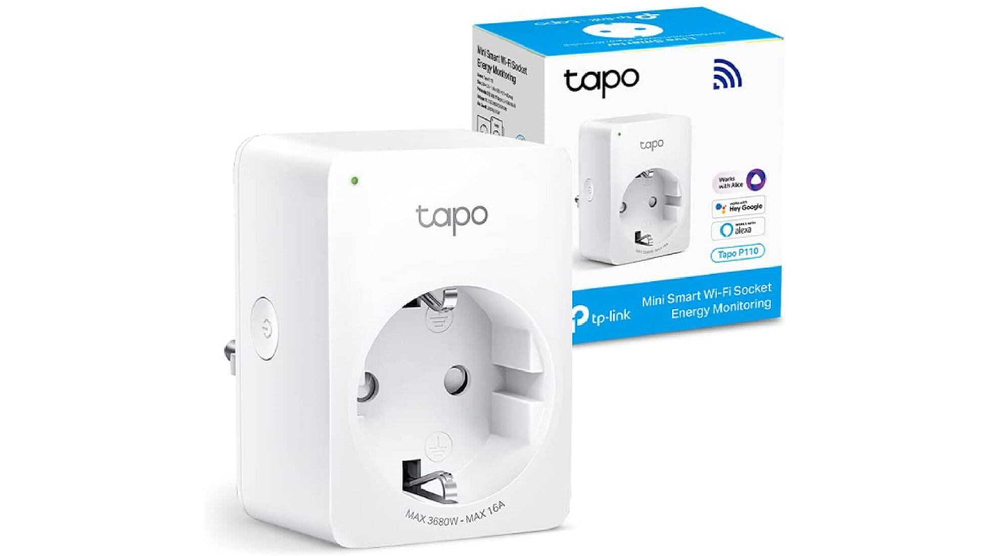 TP-Link TAPO P100 - Mini Enchufe Inteligente Wi-Fi, óptimo para programar  el encendido/apagado y ahorrar energía, no… - Domótica Económica