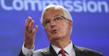 Michel Barnier, este mi&eacute;rcoles en Bruselas.