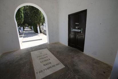 Cementerio de La Villa de Don Fabrique, donde ha tenido lugar del asesinato.