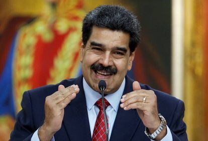 Nicolás Maduro, este viernes en Venezuela