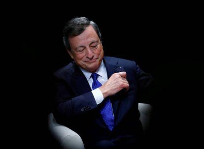 El presidente del Banco Central Europeo, Mario Draghi 