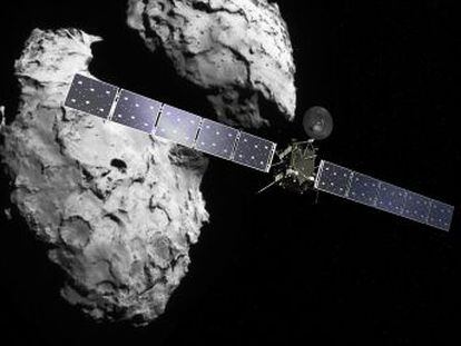 La primera sonda en orbitar un cometa se suicida durante una maniobra histórica