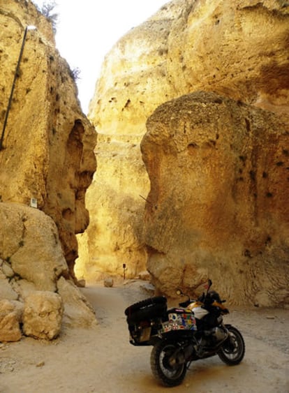 Entrada del legendario desfiladero de Malula (Siria), que Dios abrió para la huida de una joven cristiana a quien su padre quería forzar a un matrimonio no deseado