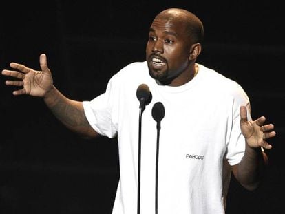 Kanye West, en los premios MTV Video Musicen el Madison Square Garden de New York en agosto de 2016.