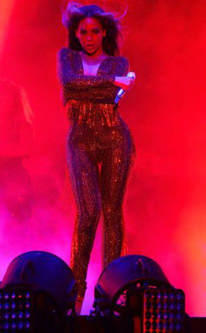 Beyoncé, en Miami durante la gira.