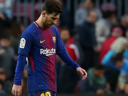 Messi, contra el Getafe.