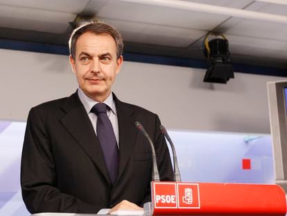 El expresidente del Gobierno de España, José Luis Rodríguez Zapatero.