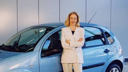 Magdalena Salarich, directora general de Citroën Hispania en 2000.